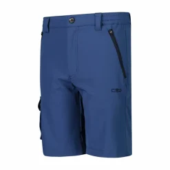 Bambino CMP Pantaloni Tecnici^Bermuda stretch cargo con tasconi laterali da bambino