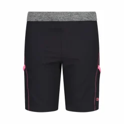 CMP Pantaloni Tecnici^Bermuda trekking in poliestere leggero stretch da bambina