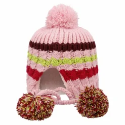 Bambino CMP Accessori|Accessori^Berretto in maglia da bambino con pon pon