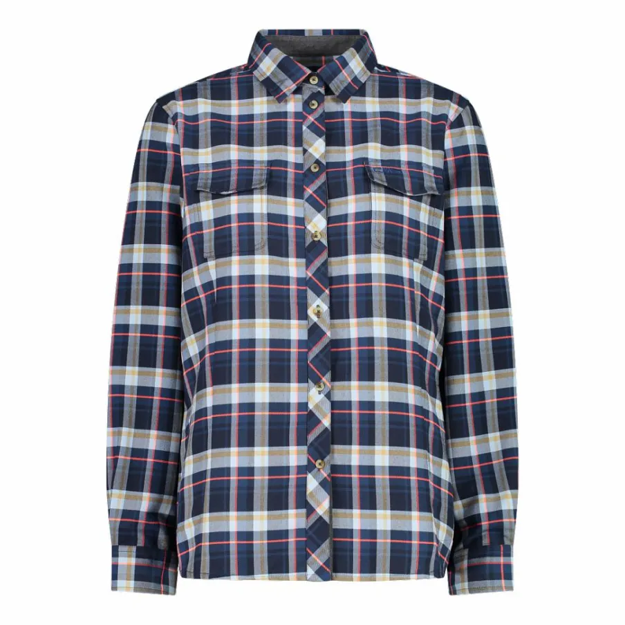 Donna CMP Camicie^Camicia a manica lunga da donna in poliestere riciclato