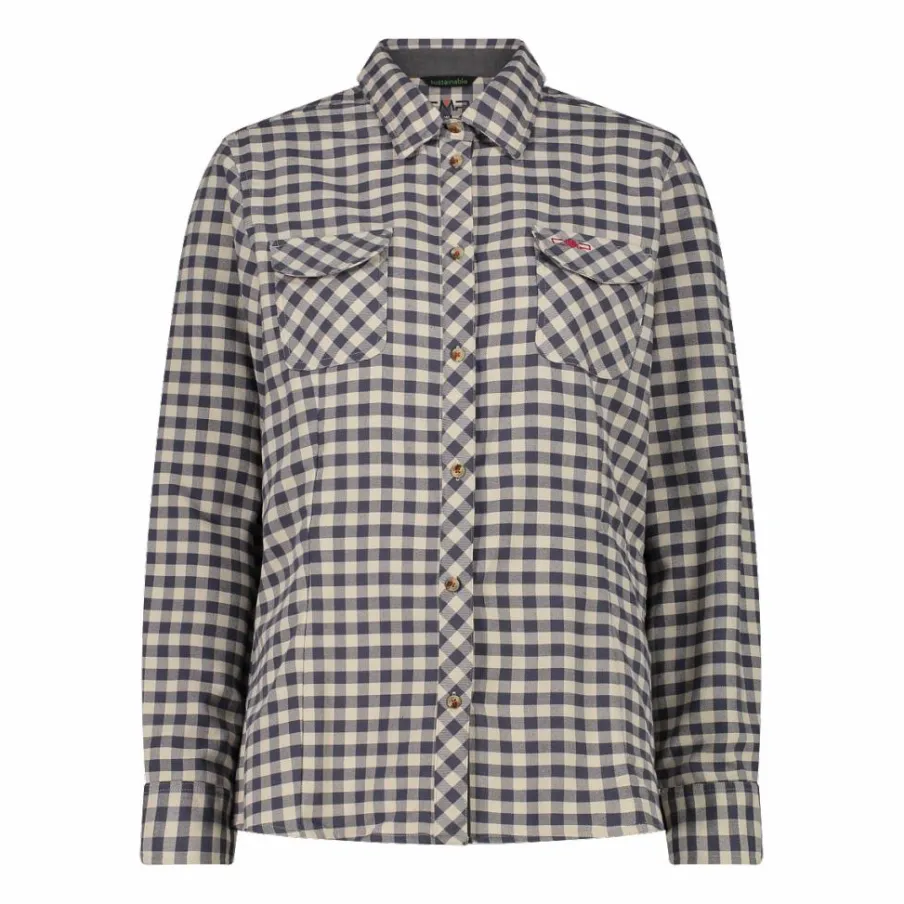 Donna CMP Camicie^Camicia a manica lunga da donna in poliestere riciclato