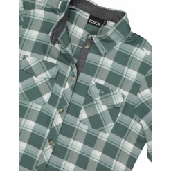 Donna CMP Camicie^Camicia a manica lunga da donna in poliestere riciclato