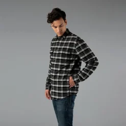 Uomo CMP Camicie^Camicia a manica lunga da uomo in poliestere riciclato