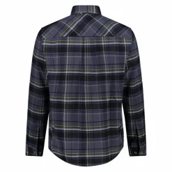 Uomo CMP Camicie^Camicia a manica lunga da uomo in poliestere riciclato