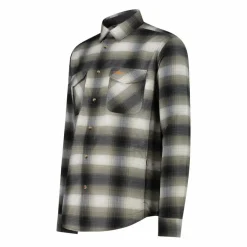 Uomo CMP Camicie^Camicia a manica lunga da uomo in poliestere riciclato