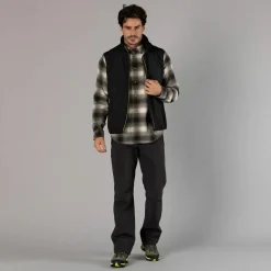 Uomo CMP Camicie^Camicia a manica lunga da uomo in poliestere riciclato