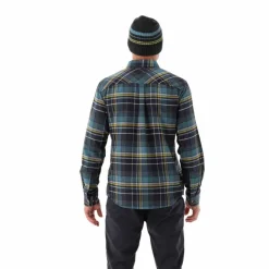 Uomo CMP Camicie^Camicia a manica lunga da uomo in poliestere riciclato