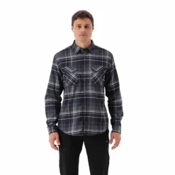 Uomo CMP Camicie^Camicia a manica lunga da uomo in poliestere riciclato