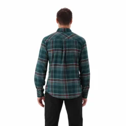 Uomo CMP Camicie^Camicia a manica lunga da uomo in poliestere riciclato