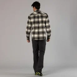 Uomo CMP Camicie^Camicia a manica lunga da uomo in poliestere riciclato