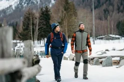 Uomo CMP Camicie^Camicia a manica lunga in pile stampato da uomo