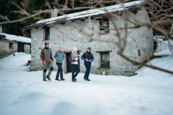 Uomo CMP Camicie^Camicia a manica lunga in pile stampato da uomo