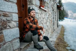 Uomo CMP Camicie^Camicia a manica lunga in pile stampato da uomo