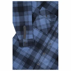 Uomo CMP Camicie^Camicia a manica lunga in pile stampato da uomo