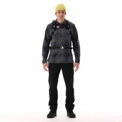 Uomo CMP Camicie^Camicia a manica lunga in pile stampato da uomo