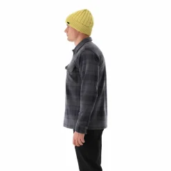 Uomo CMP Camicie^Camicia a manica lunga in pile stampato da uomo