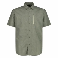 Uomo CMP Camicie^Camicia a maniche corte con taschino da Uomo