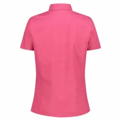 Donna CMP Camicie^Camicia da donna a maniche corte in misto cotone