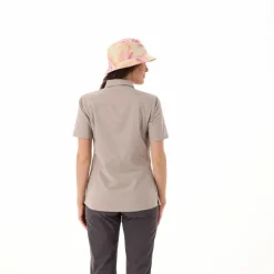 Donna CMP Camicie^Camicia da donna a maniche corte in misto cotone
