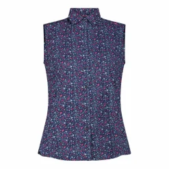 Donna CMP Camicie^Camicia da donna senza maniche con fantasia floreale