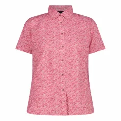 Donna CMP Camicie^Camicia fantasia check maniche corte da donna