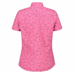 Donna CMP Camicie^Camicia fantasia check maniche corte da donna