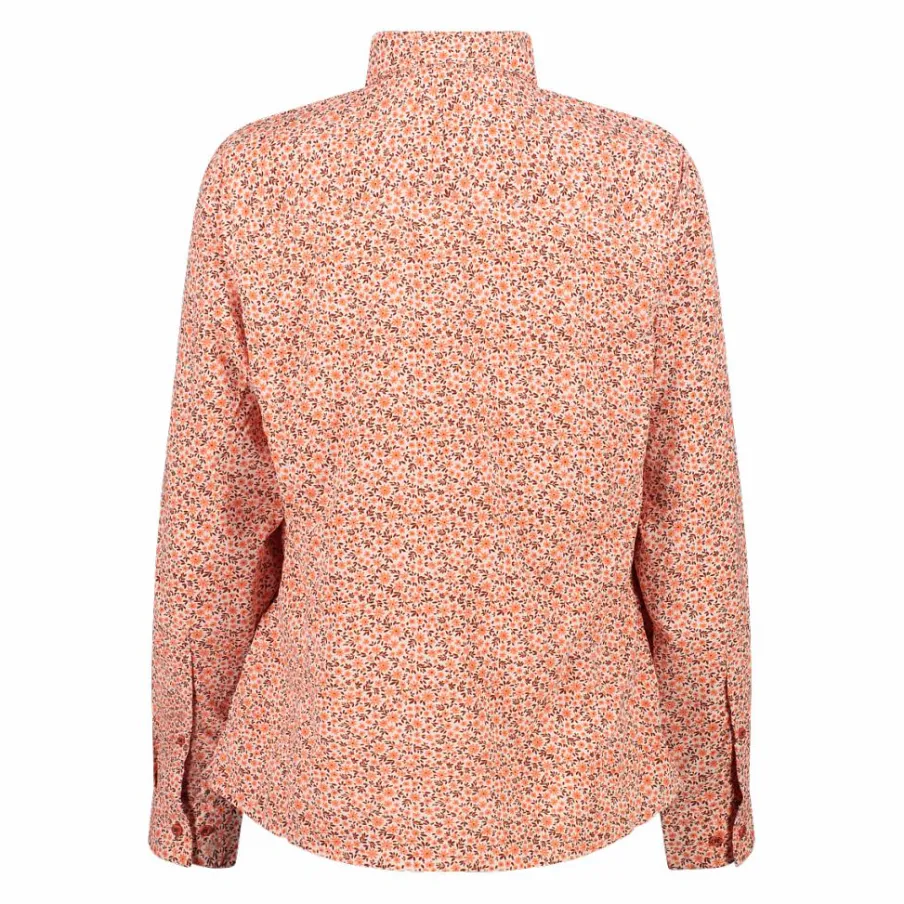 Donna CMP Camicie^Camicia fantasia geometrica maniche lunghe da donna