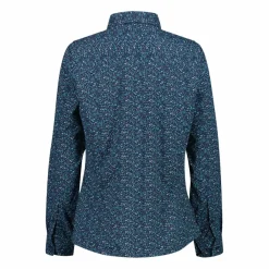 Donna CMP Camicie^Camicia fantasia geometrica maniche lunghe da donna