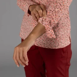 Donna CMP Camicie^Camicia fantasia geometrica maniche lunghe da donna