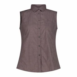 Donna CMP Camicie^Camicia fantasia geometrica maniche lunghe da donna