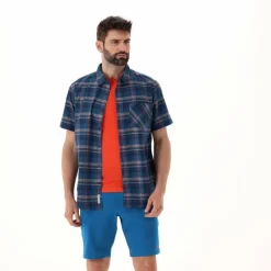 Uomo CMP Camicie^Camicia maniche corte check da uomo