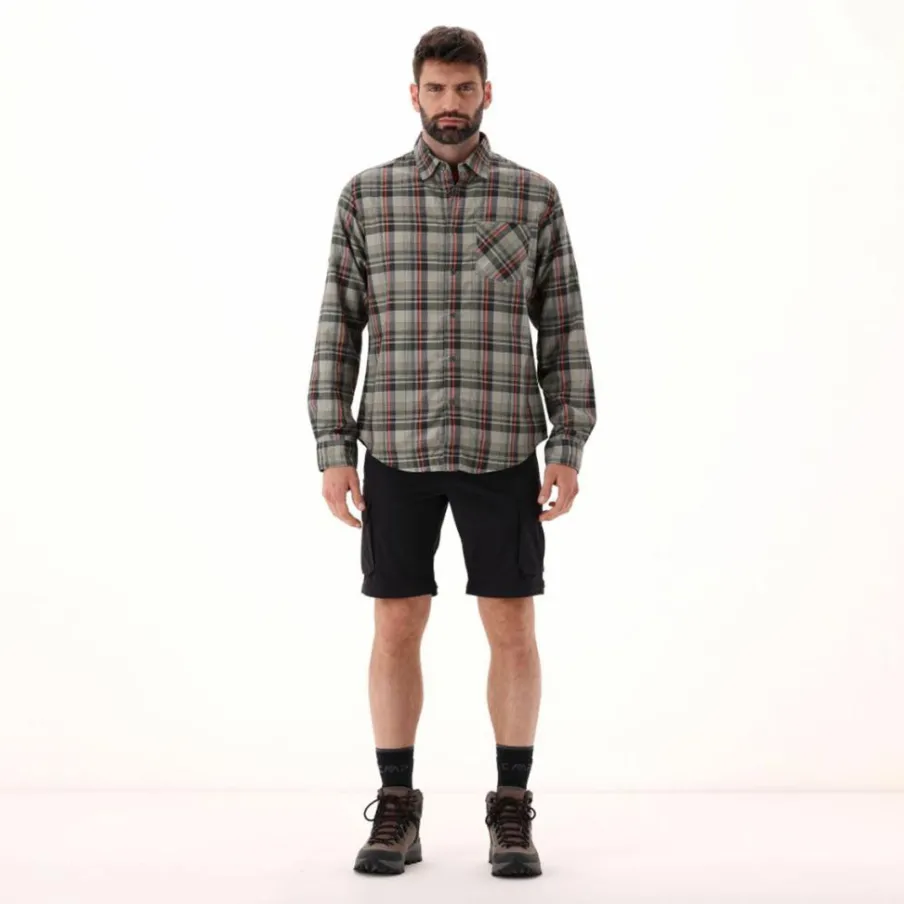 Uomo CMP Camicie^Camicia maniche lunghe check da uomo