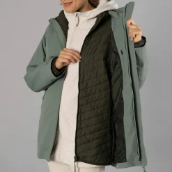 Donna CMP Giacche Imbottite E Piumini|Giacche Invernali^Cappotto donna con cappuccio e interno staccabile