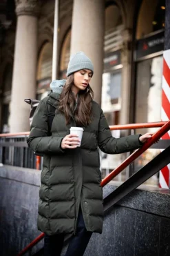 Donna CMP Giacche Imbottite E Piumini|Giacche Invernali^Cappotto donna con cappuccio fisso