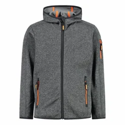 Bambino CMP Pile E Felpe^Felpa con cappuccio bambino in pile knit tech