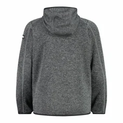 Bambino CMP Pile E Felpe^Felpa con cappuccio bambino in pile knit tech