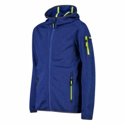 Bambino CMP Pile E Felpe^Felpa con cappuccio bambino in pile knit tech