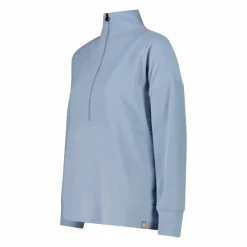 Donna CMP Pile^Felpa da donna a mezza zip con collo alto