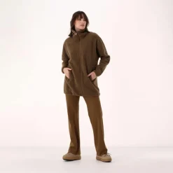 Donna CMP Pile^Felpa da donna con zip in pelliccetta teddy