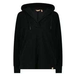 Donna CMP Pile^Felpa da donna senza zip con cappuccio fisso