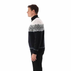 Uomo CMP Maglioni E Felpe^Felpa da uomo a mezza zip in Wooltech