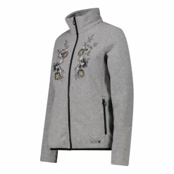 Donna CMP Pile^Felpa in pile da donna Arctic Fleece melange con stampa floreale