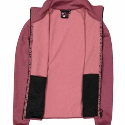 Donna CMP Pile^Felpa in pile da Donna in Stretch Performance stampata con Dettagli Melange