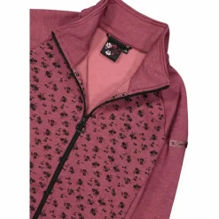 Donna CMP Pile^Felpa in pile da Donna in Stretch Performance stampata con Dettagli Melange