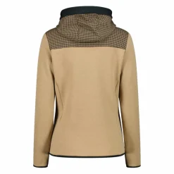 Donna CMP Pile^Felpa in pile da donna in Stretch Performance melange pied de poule