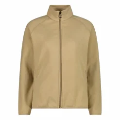 Donna CMP Pile^Felpa in pile da donna in knit tech melange con stampa floreale