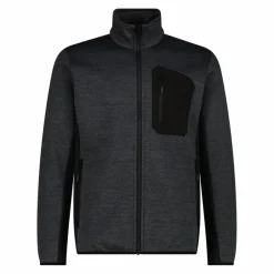 Uomo CMP Pile^Felpa in pile da uomo in knit tech