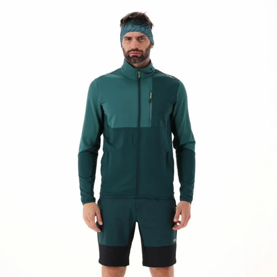 Uomo CMP Pile^Felpa Unlimitech Grid Tech stretch da Uomo