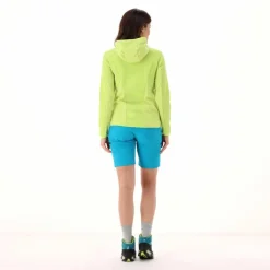 Donna CMP Pile^Felpa Unlimitech Grid Tech stretch con cappuccio da Donna