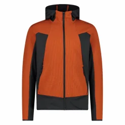 Uomo CMP Pile^Felpa Unlimitech Grid Tech stretch con cappuccio da Uomo